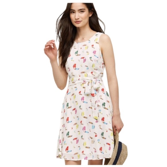 Anthropologie toucan dress: In good condition - Picture 1 of 11